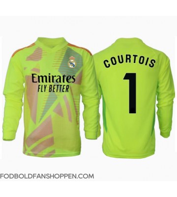 Real Madrid Thibaut Courtois #1 Målmand Tredjetrøje 2024-25 Langærmet